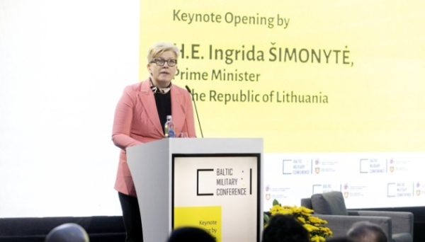 Прем’єрка Литви: Формула перемоги над агресором зрозуміла – мир через силу