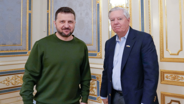 Зеленський зустрівся із сенатором Гремом – обговорили роль американської допомоги Україні