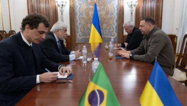 Єрмак і посол Бразилії обговорили підготовку Глобального саміту миру
