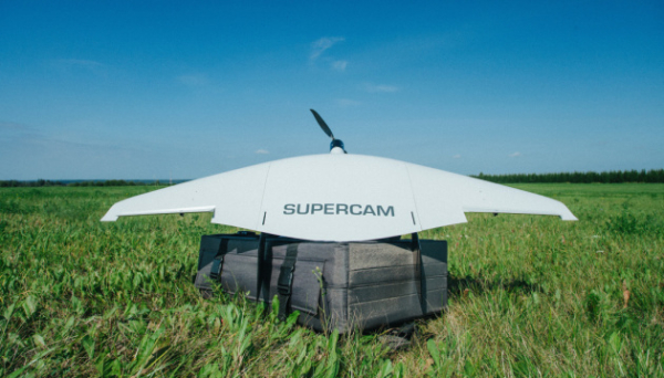Нацгвардійці збили новітній російський дрон Supercam S35011