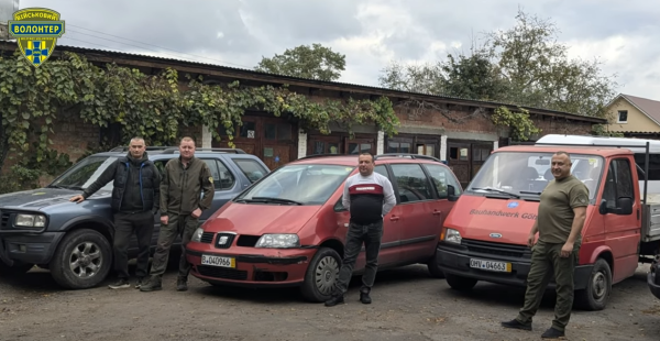 Допомога нашим захисникам: волонтери “УНІА” доставили ще три автомобілі для захисників!