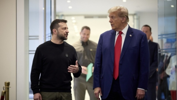 У Білому домі назвали зустріч Трампа і Зеленського у Римі «продуктивною»