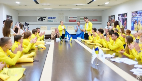 Збірну України провели на Європейський юнацький олімпійський фестиваль