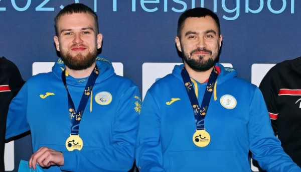 Українські паралімпійці здобули сім медалей Євро з настільного тенісу