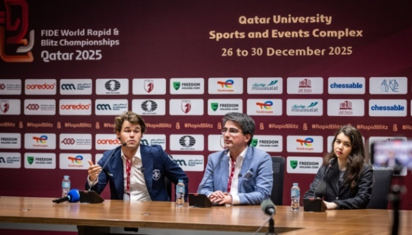 Магнус Карлсен ушосте став чемпіоном світу з рапіду