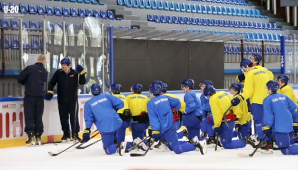 Хокей: збірна України U20 на фінальном етапі підготовки до чемпіонату світу