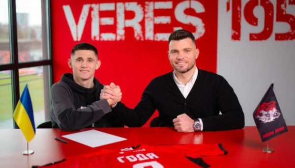 Футболіст молодіжної збірної України Годя подовжив контракт з «Вересом»